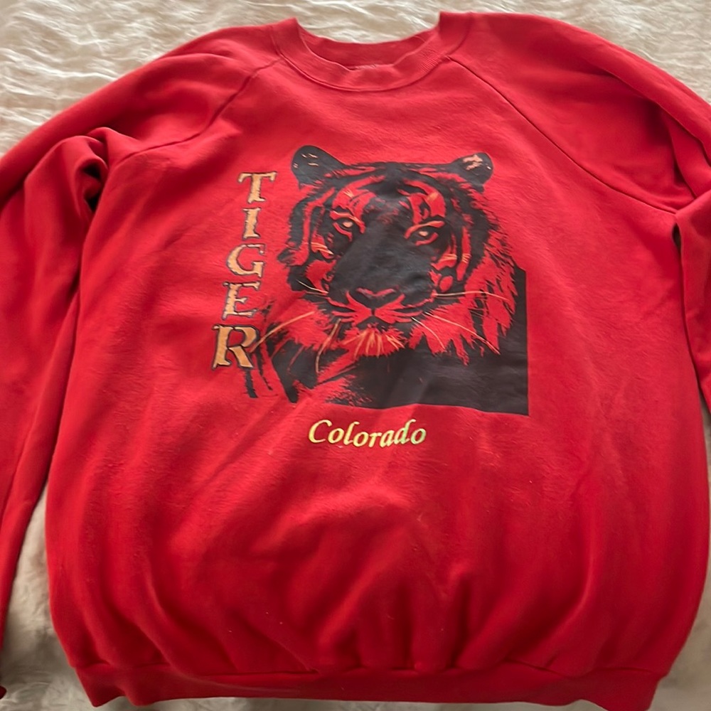 Vintage tiger crewneck